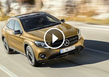 Mercedes GLA restyling, debutto al Salone di Detroit 2017 [Video]