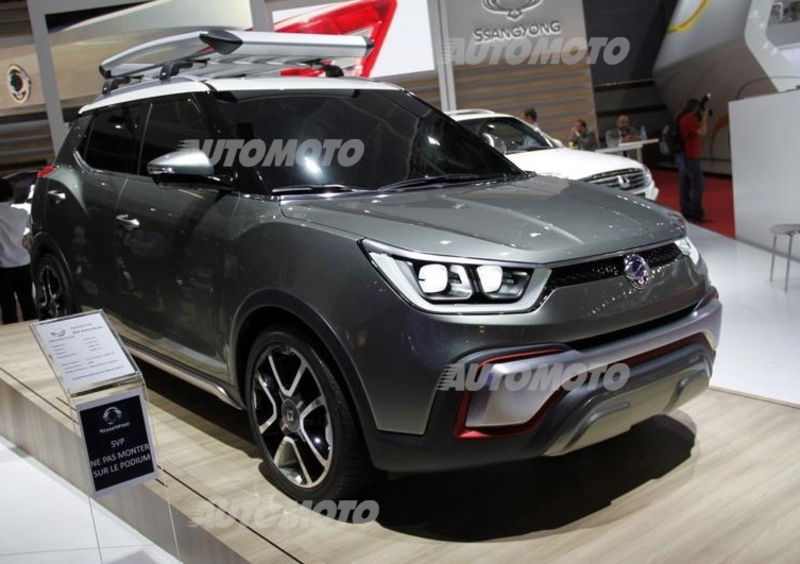 SsangYong al Salone di Parigi 2014