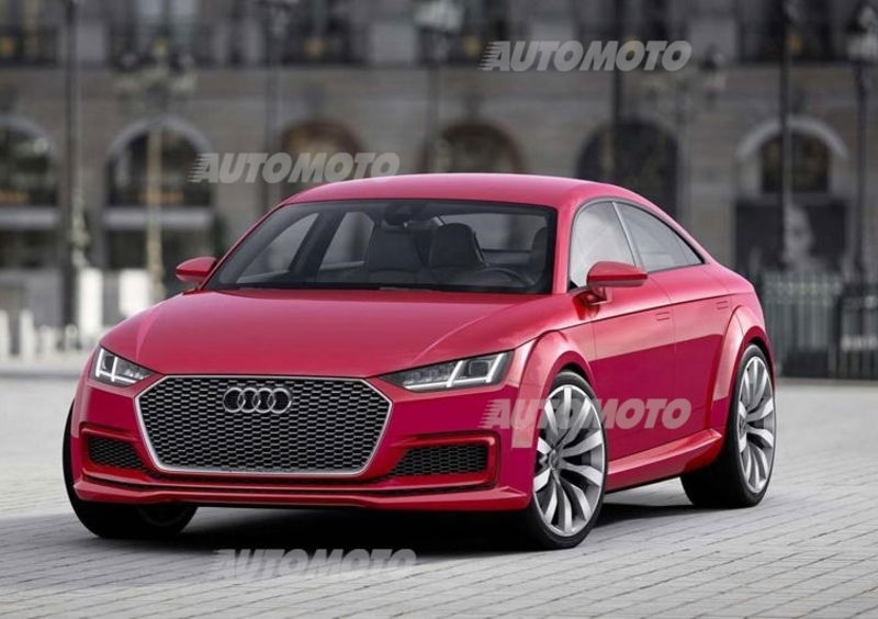 Audi TT Sportback concept: svelata definitivamente a Parigi