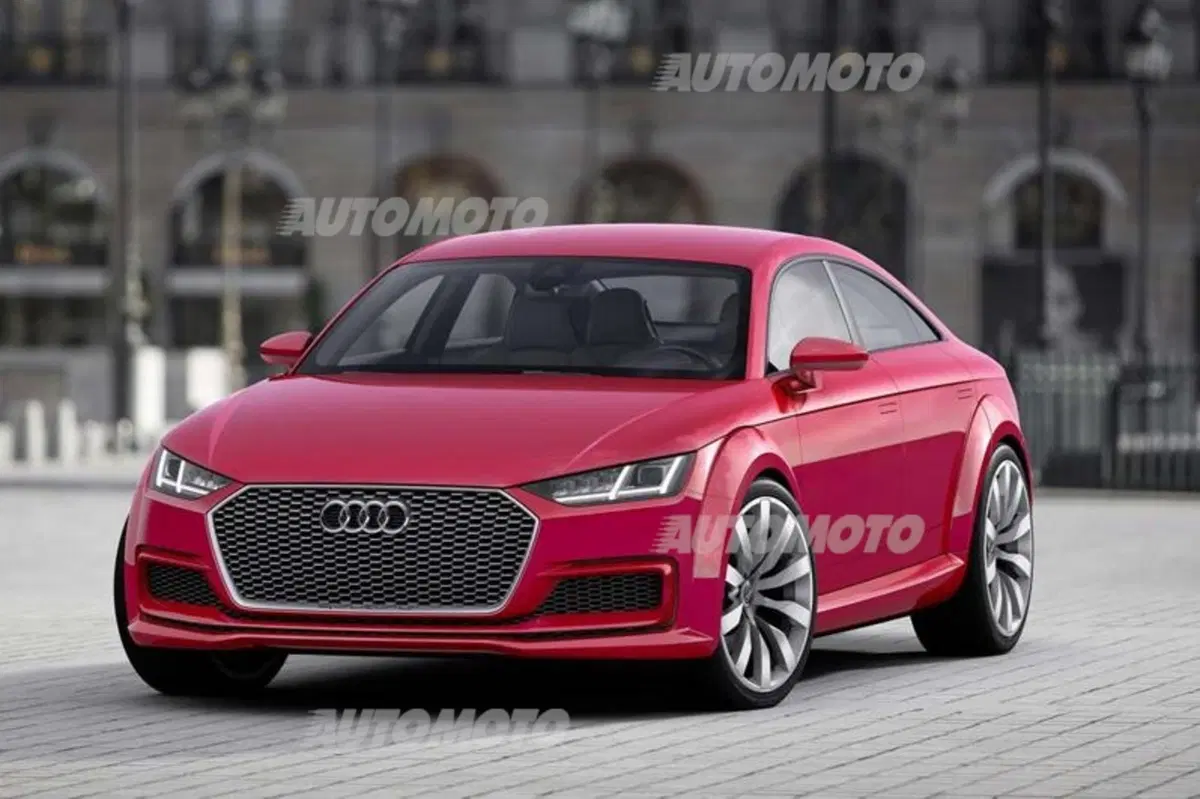 Audi TT Sportback concept: svelata definitivamente a Parigi