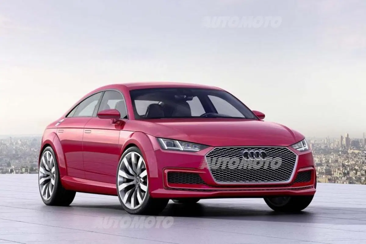 Audi TT Sportback concept: svelata definitivamente a Parigi (2)