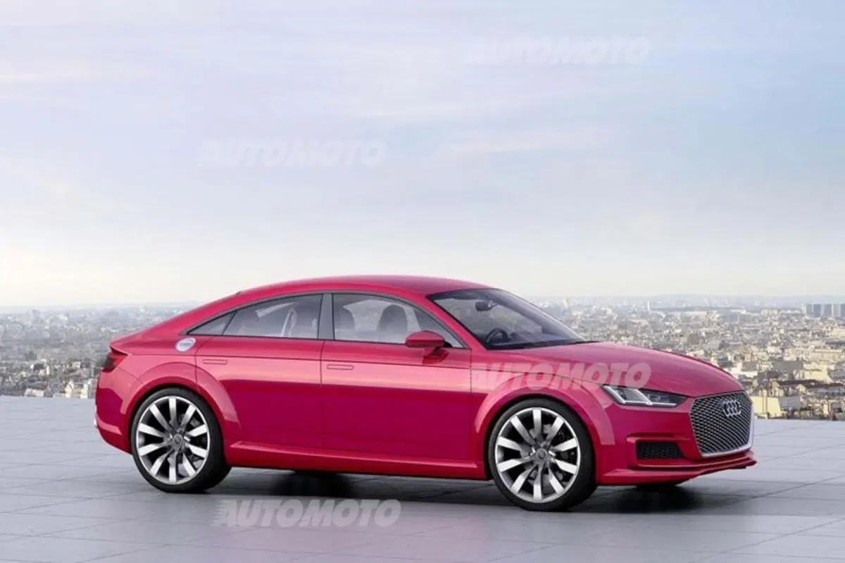 Audi TT Sportback concept: svelata definitivamente a Parigi (3)