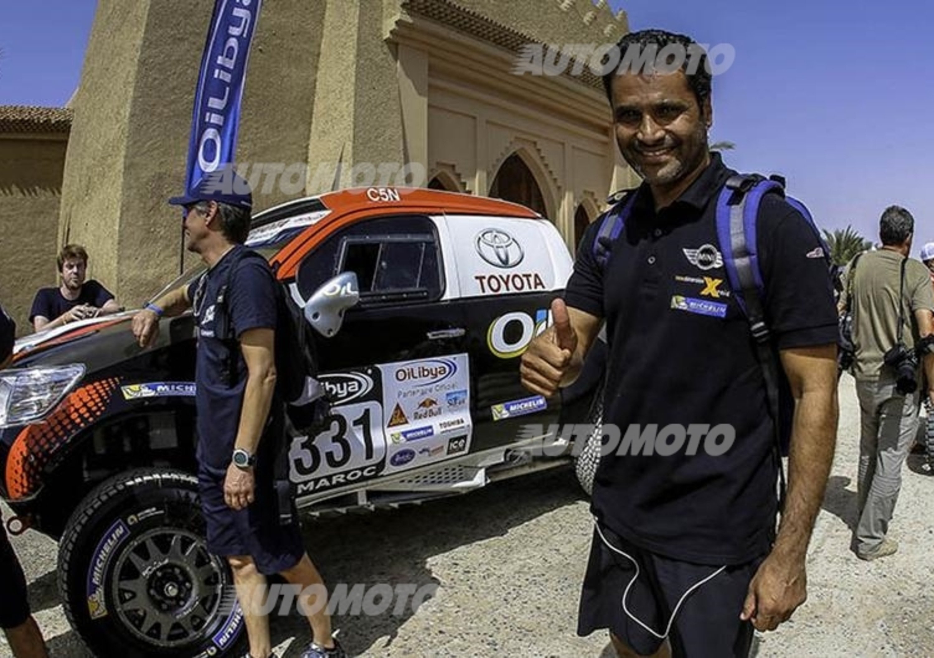 OiLibya Rally Marocco. Nasser Al Attiya con Mini All4 Racing