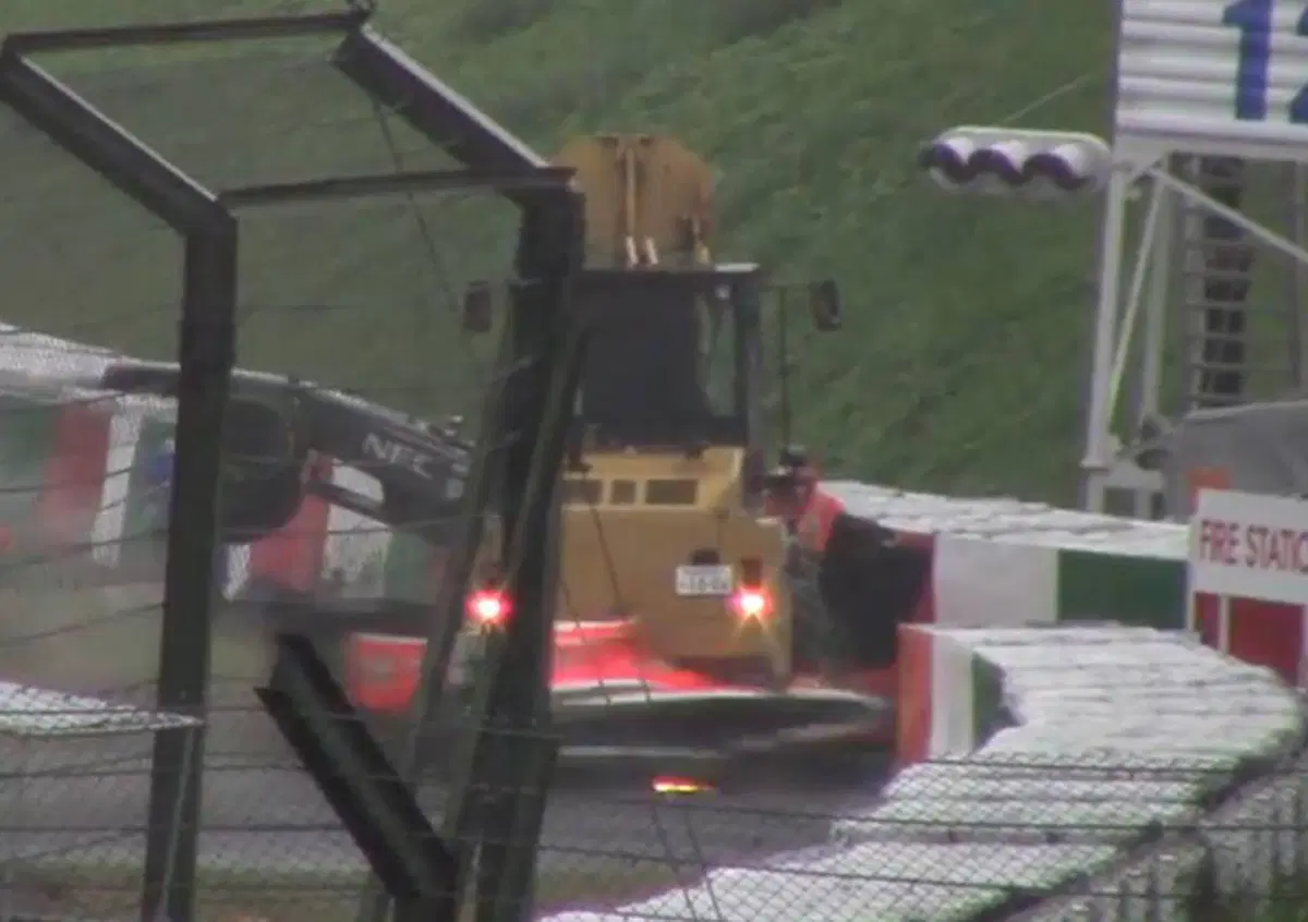 Jules Bianchi: il video dell'incidente a Suzuka in un filmato amatoriale