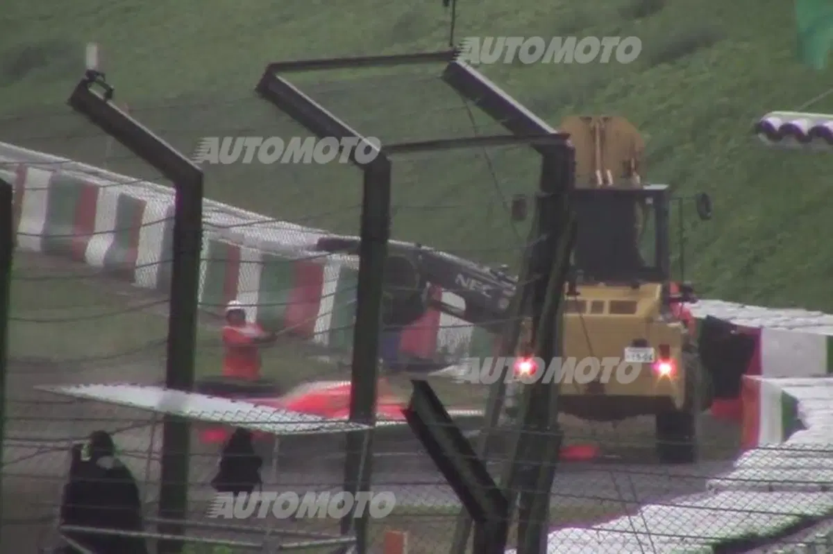Jules Bianchi: il video dell'incidente a Suzuka in un filmato amatoriale (2)
