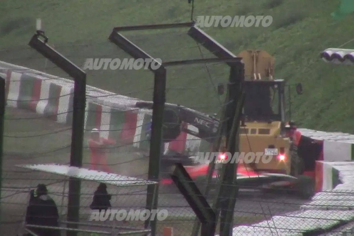 Jules Bianchi: il video dell'incidente a Suzuka in un filmato amatoriale (3)