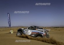 OiLibya Rally Marocco, III Tappa. Riscossa di Barreda (Honda) e replay di Terranova (Mini)