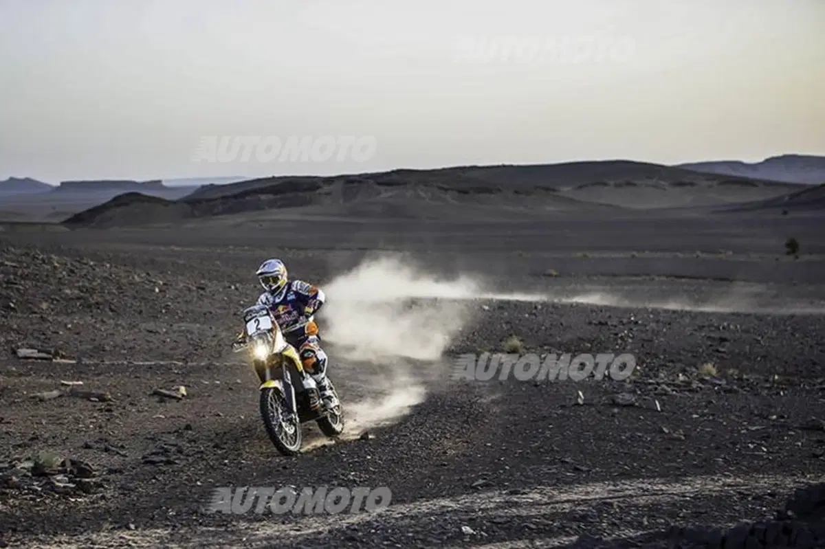 OiLibya Rally Marocco, III Tappa. Riscossa di Barreda (Honda) e replay di Terranova (Mini)