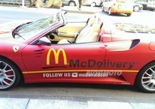 Hai voglia di McDonalds? Te lo porta a casa la Ferrari F430 Spider