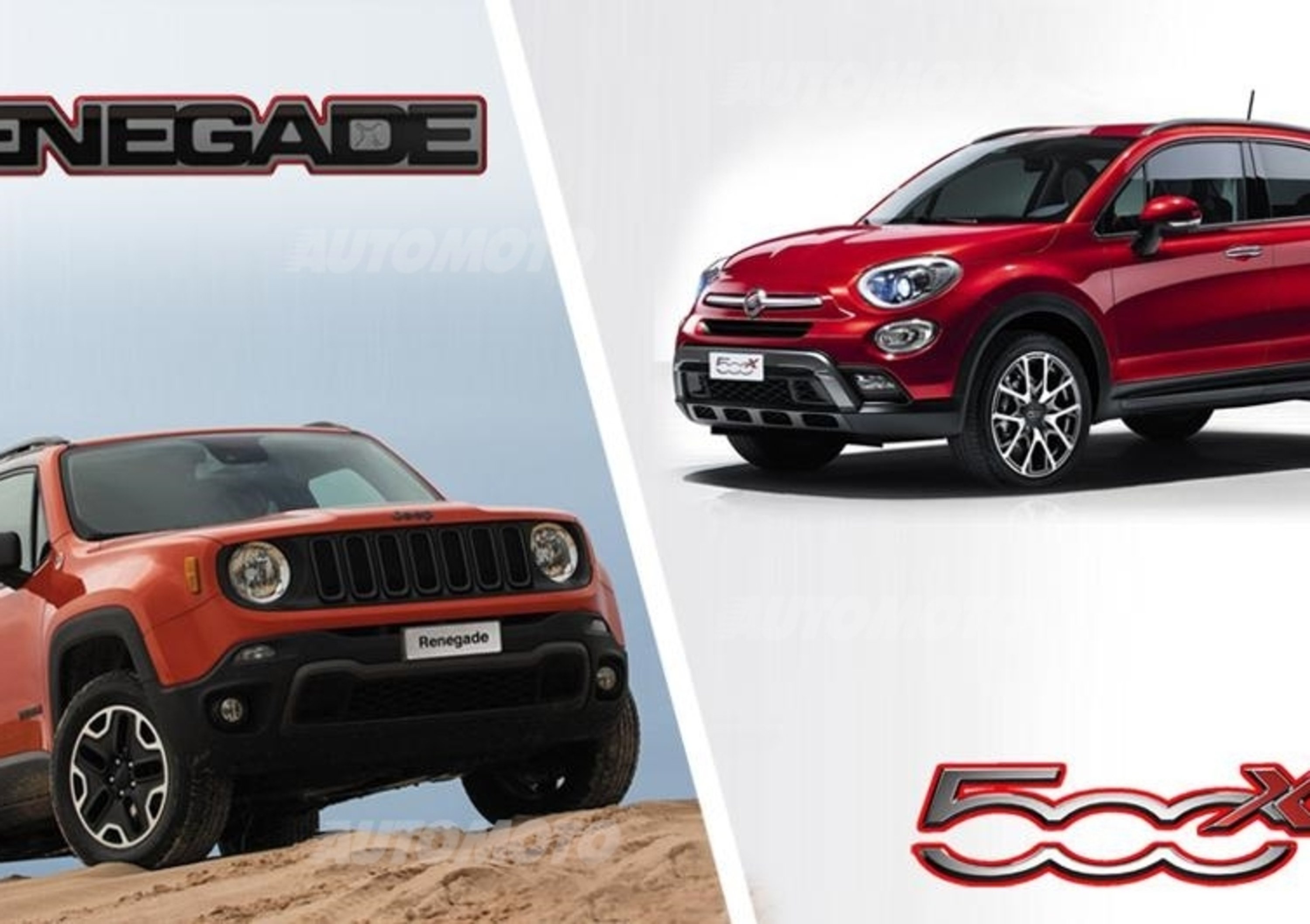 Fiat 500X vs. Jeep Renegade: quale scegliere?