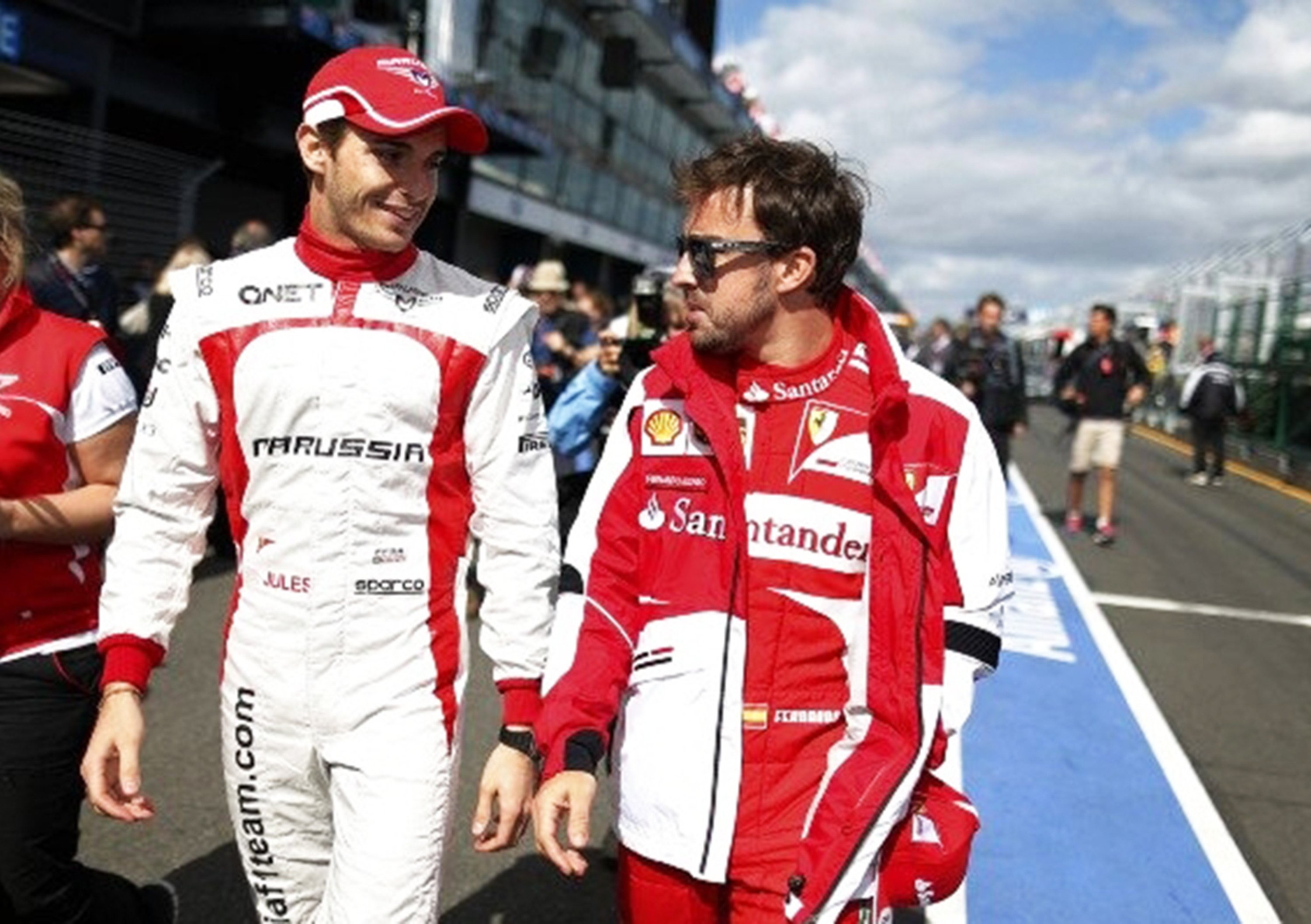 Alonso: &laquo;I nostri pensieri sono con Jules Bianchi&raquo;