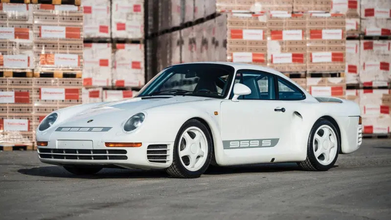 Porsche 959 Sport: all'asta uno dei 29 esemplari