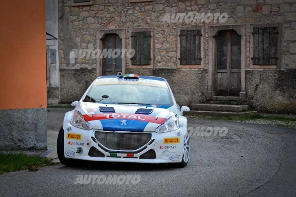 CIR 2014, 2 Valli. Andreucci (Peugeot) al comando nella prima giornata (3)