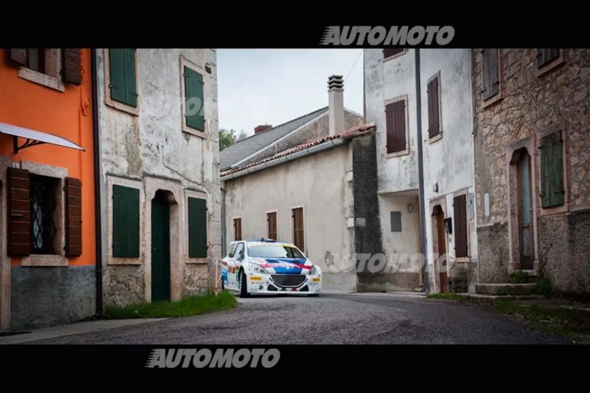 CIR 2014, 2 Valli. Andreucci (Peugeot) al comando nella prima giornata (4)