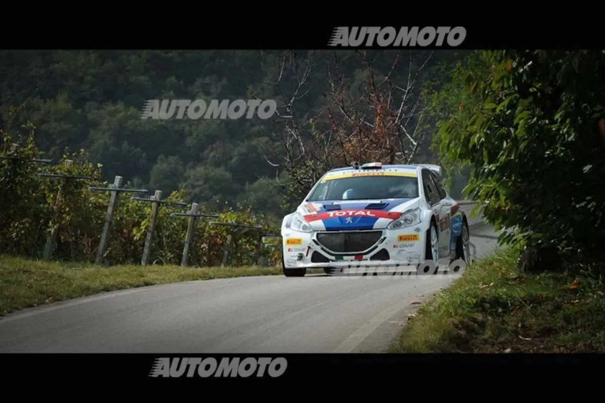 CIR 2014, 2 Valli. Andreucci (Peugeot) al comando nella prima giornata (5)