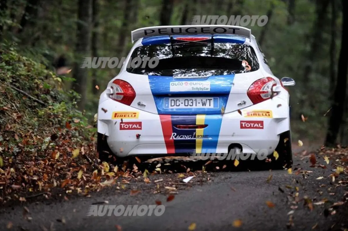 CIR 2014, 2 Valli. Andreucci (Peugeot) al comando nella prima giornata (6)