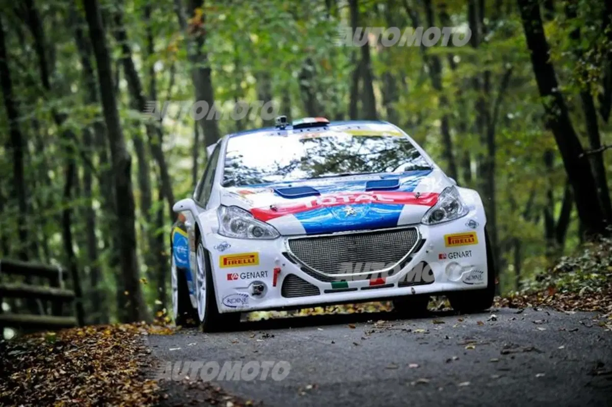 CIR 2014, 2 Valli. Andreucci (Peugeot) al comando nella prima giornata (7)