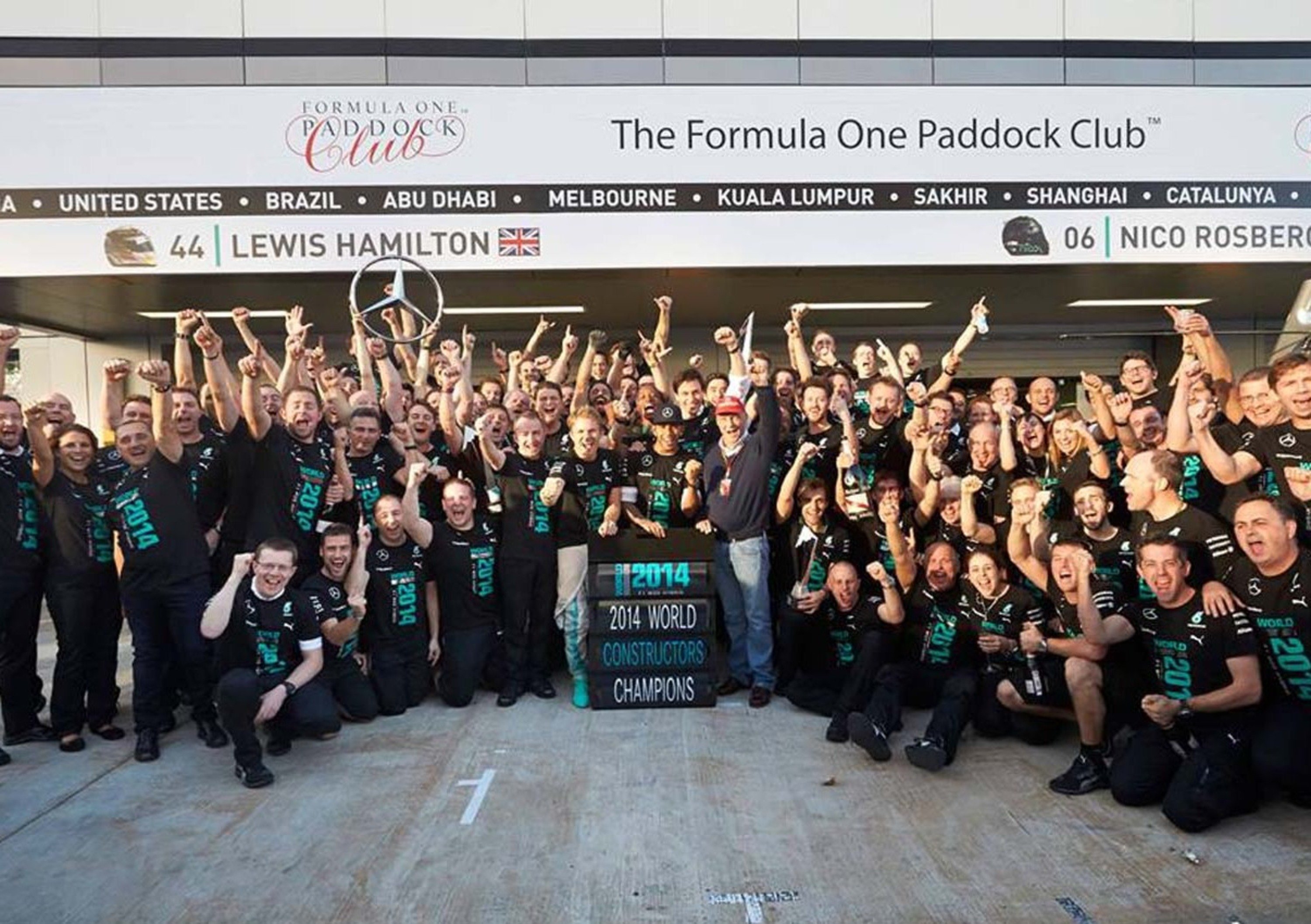 F1 Russia 2014: Mercedes vince il Mondiale Costruttori. La Ferrari &egrave; in letargo