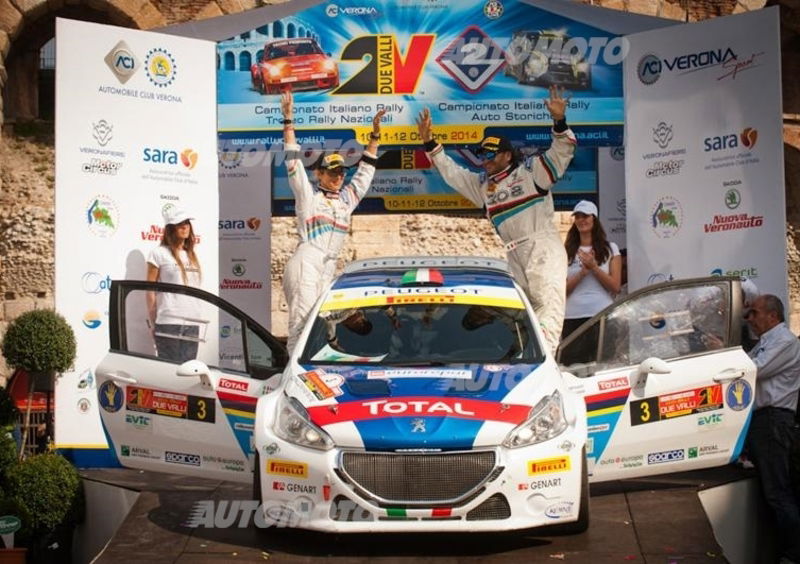 CIR 2014. Andreucci e Andreussi (Peugeot) trionfano al 2 Valli e nell&rsquo;Italiano