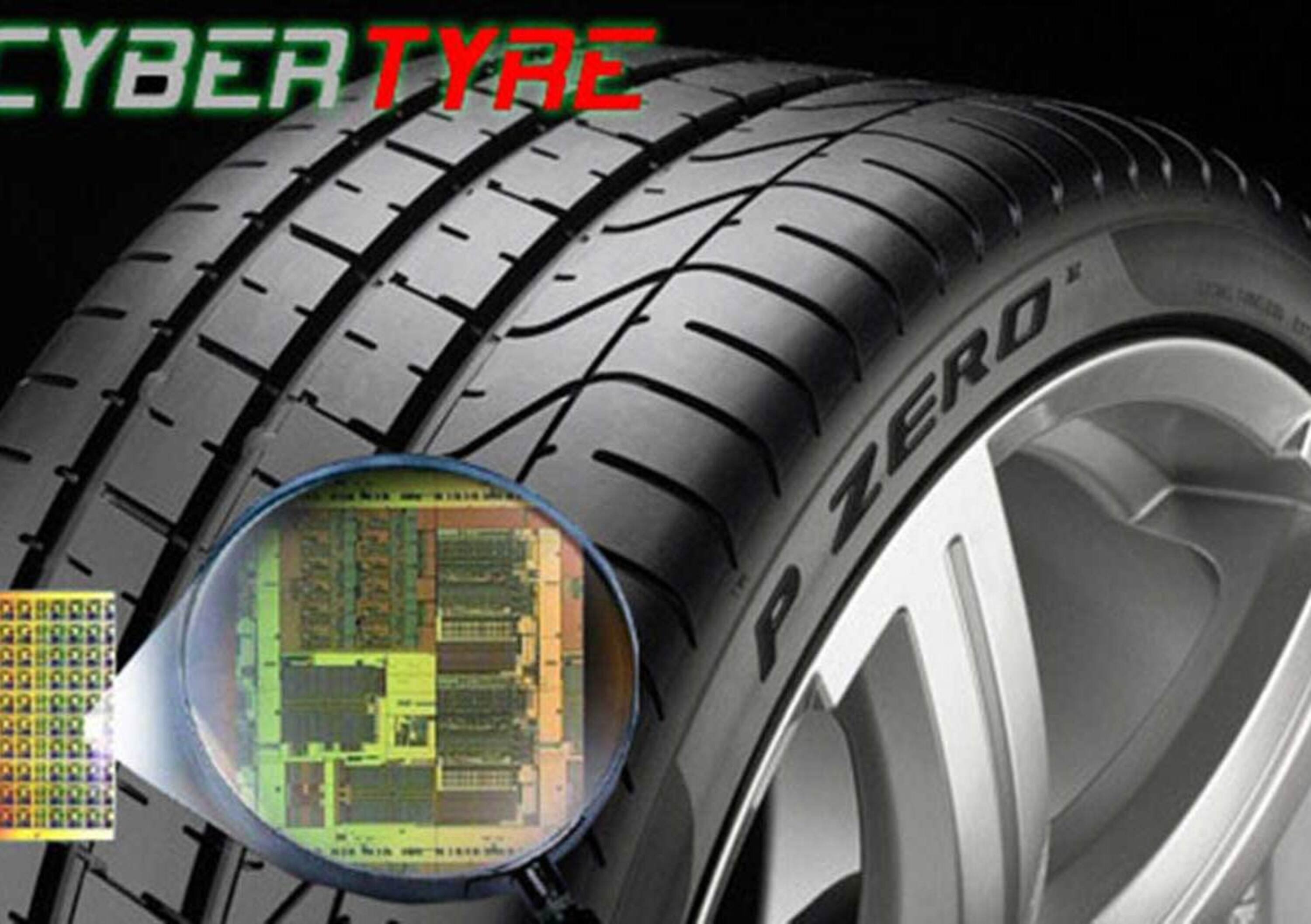Pirelli Cyber Tyre: arriva la gomma intelligente che &ldquo;legge&rdquo; la strada