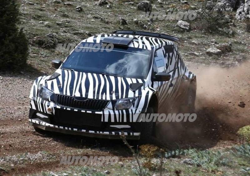 Skoda Fabia R5: le prime immagini in azione