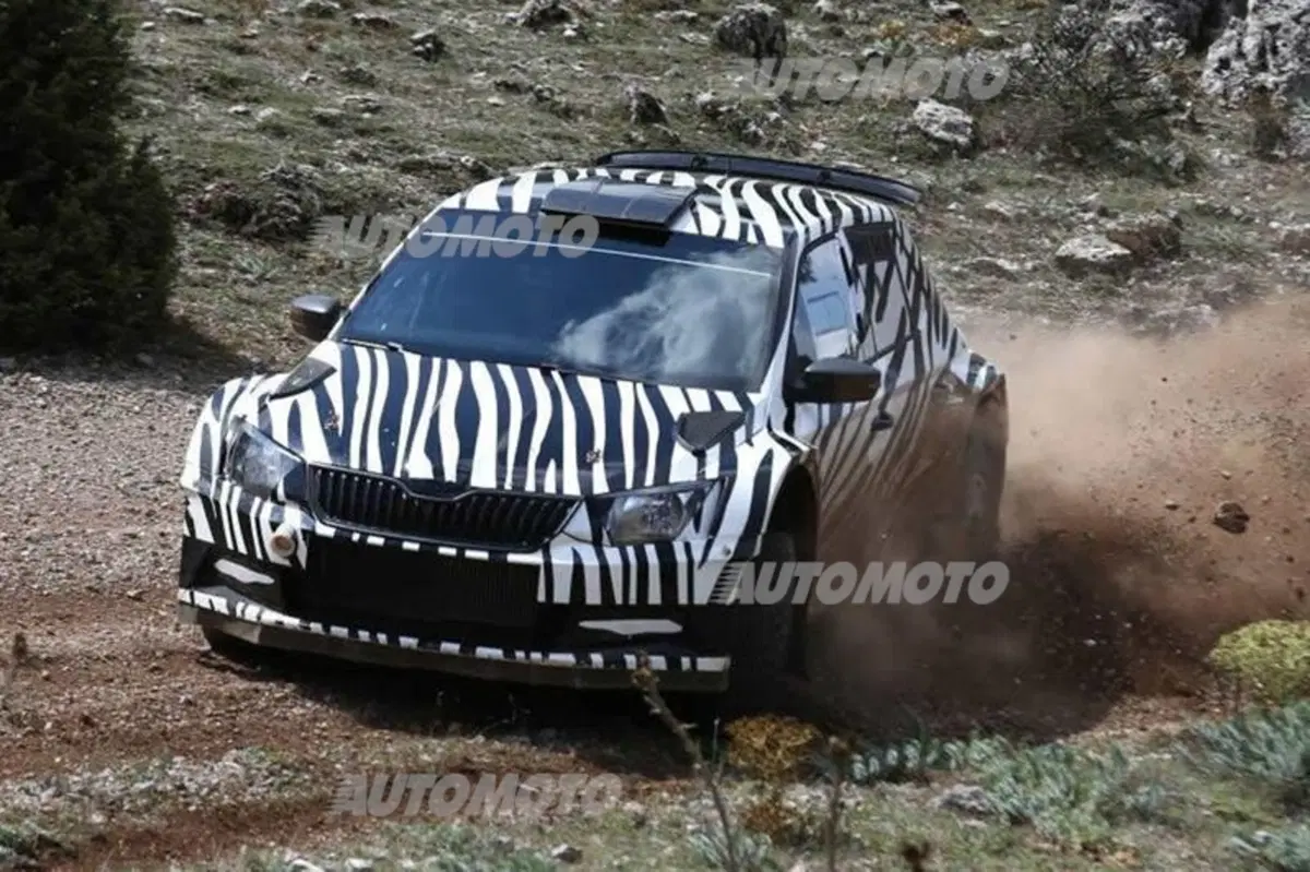Skoda Fabia R5: le prime immagini in azione