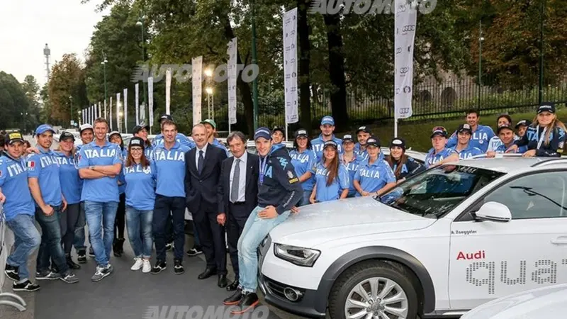Audi: anche quest'anno a fianco degli atleti della FISI