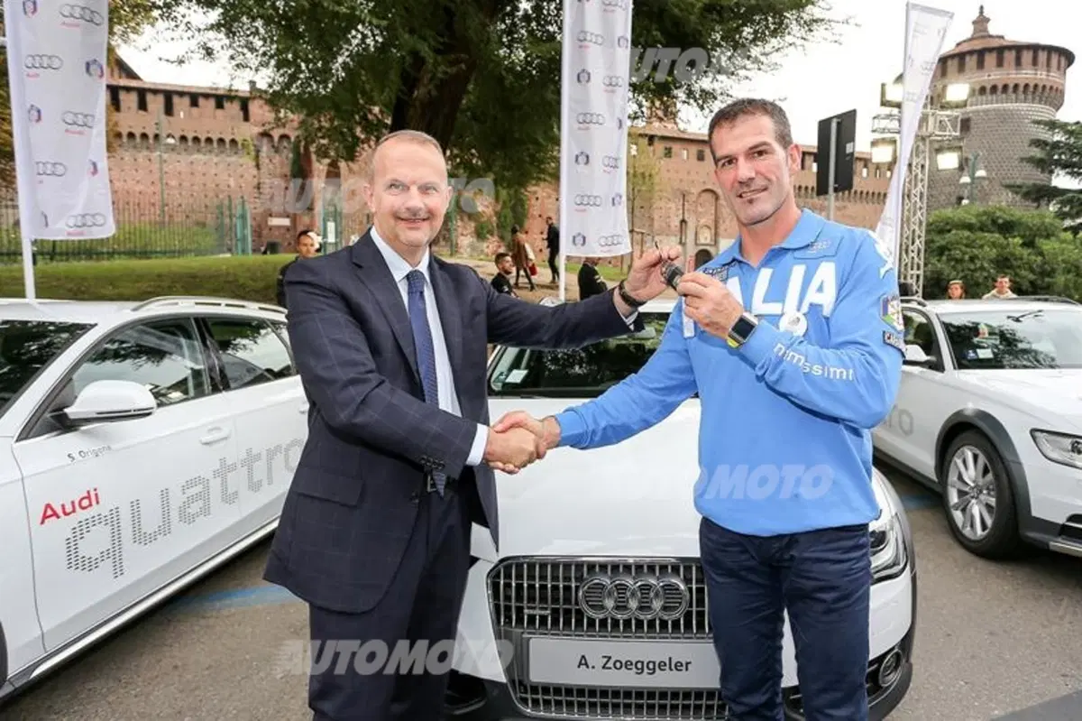 Audi: anche quest'anno a fianco degli atleti della FISI (6)