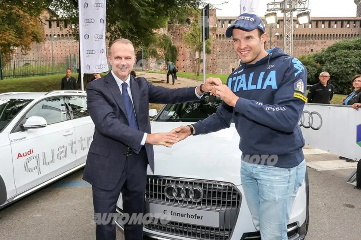 Audi: anche quest'anno a fianco degli atleti della FISI (7)