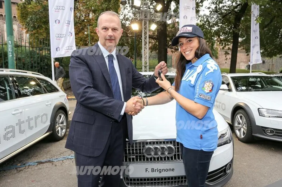 Audi: anche quest'anno a fianco degli atleti della FISI (8)
