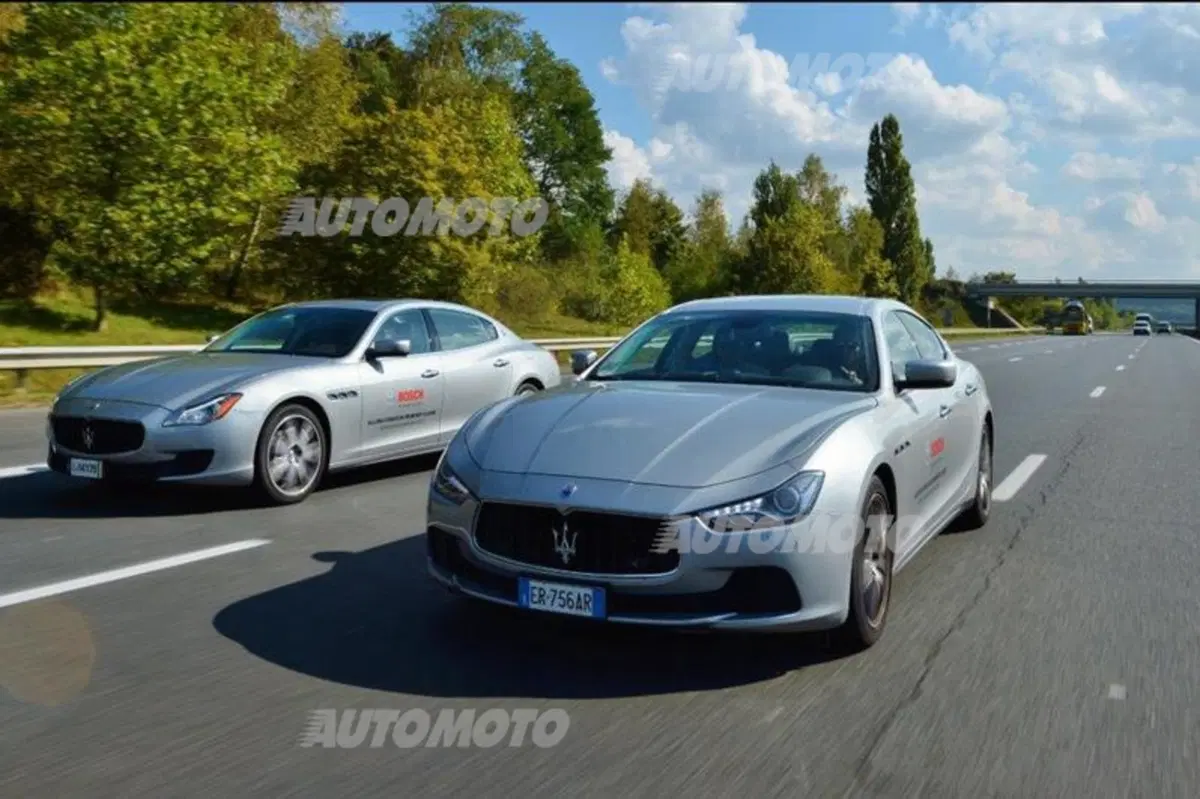 Bosch & Maserati: a Parigi in prima classe con consumi da diesel (3)