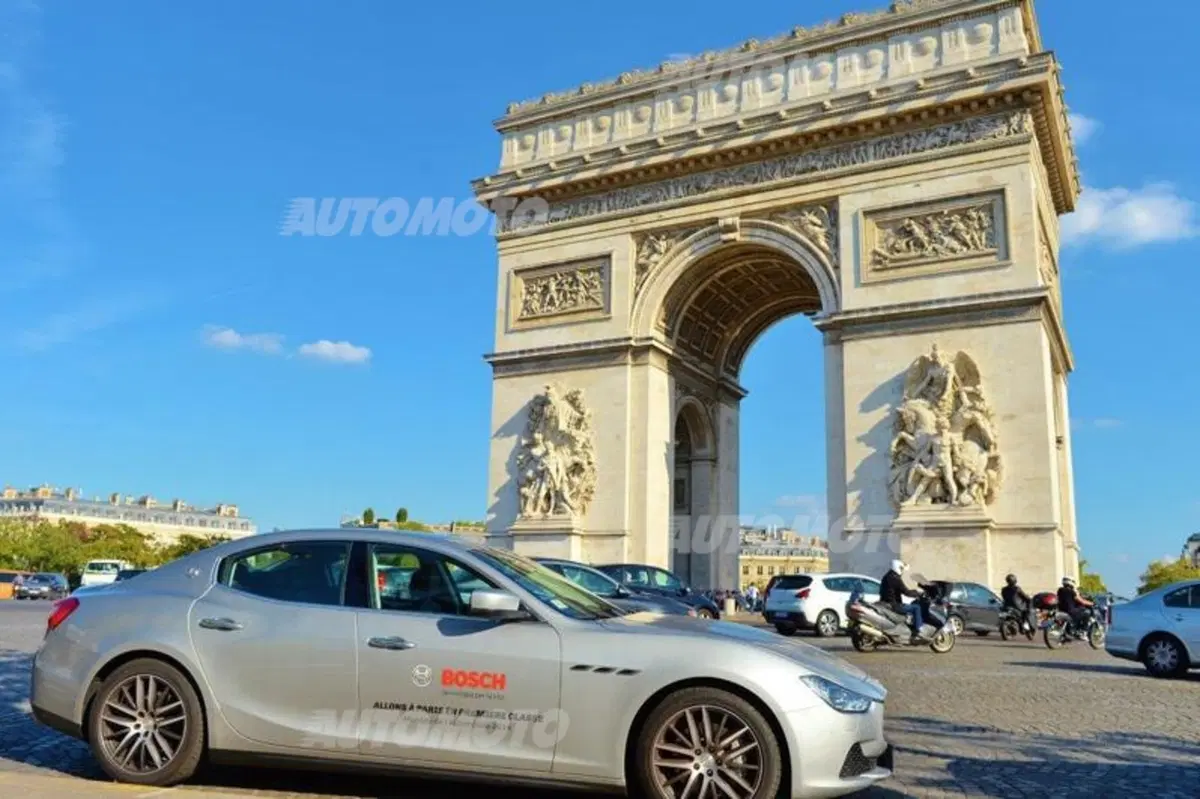 Bosch & Maserati: a Parigi in prima classe con consumi da diesel (16)