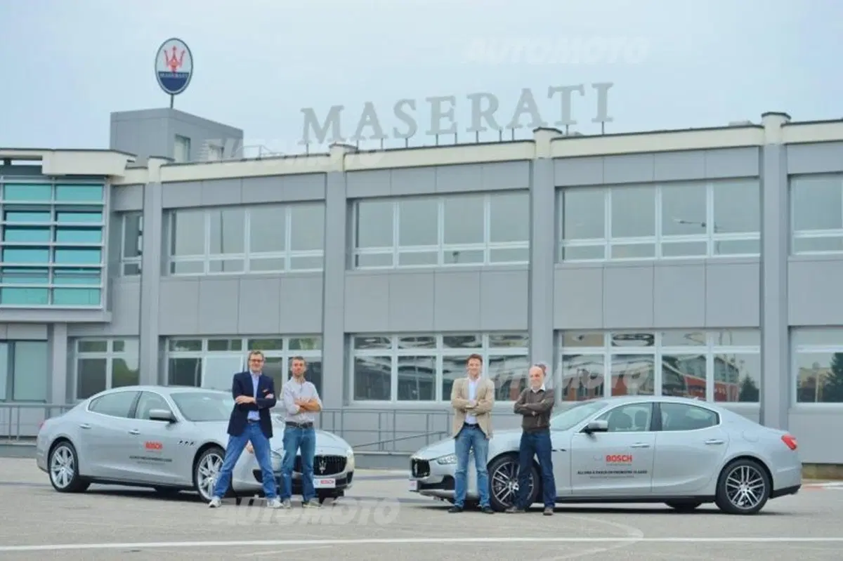 Bosch & Maserati: a Parigi in prima classe con consumi da diesel (23)