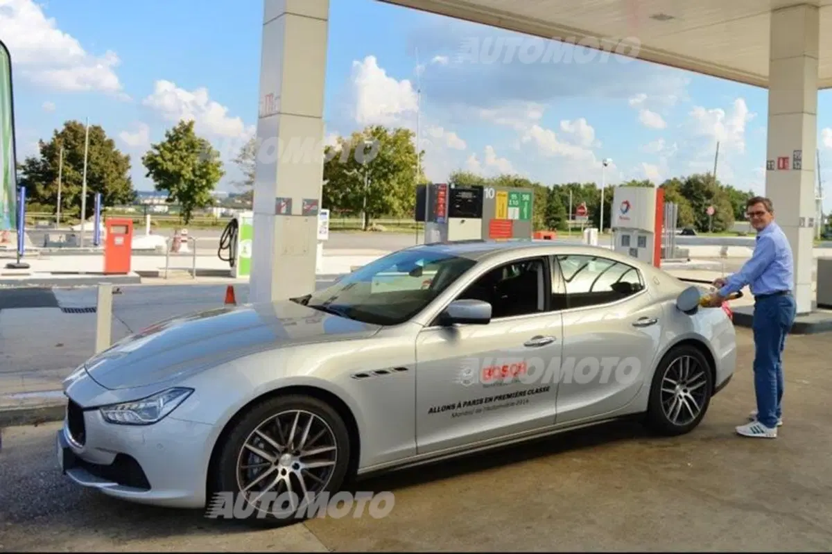 Bosch & Maserati: a Parigi in prima classe con consumi da diesel (24)