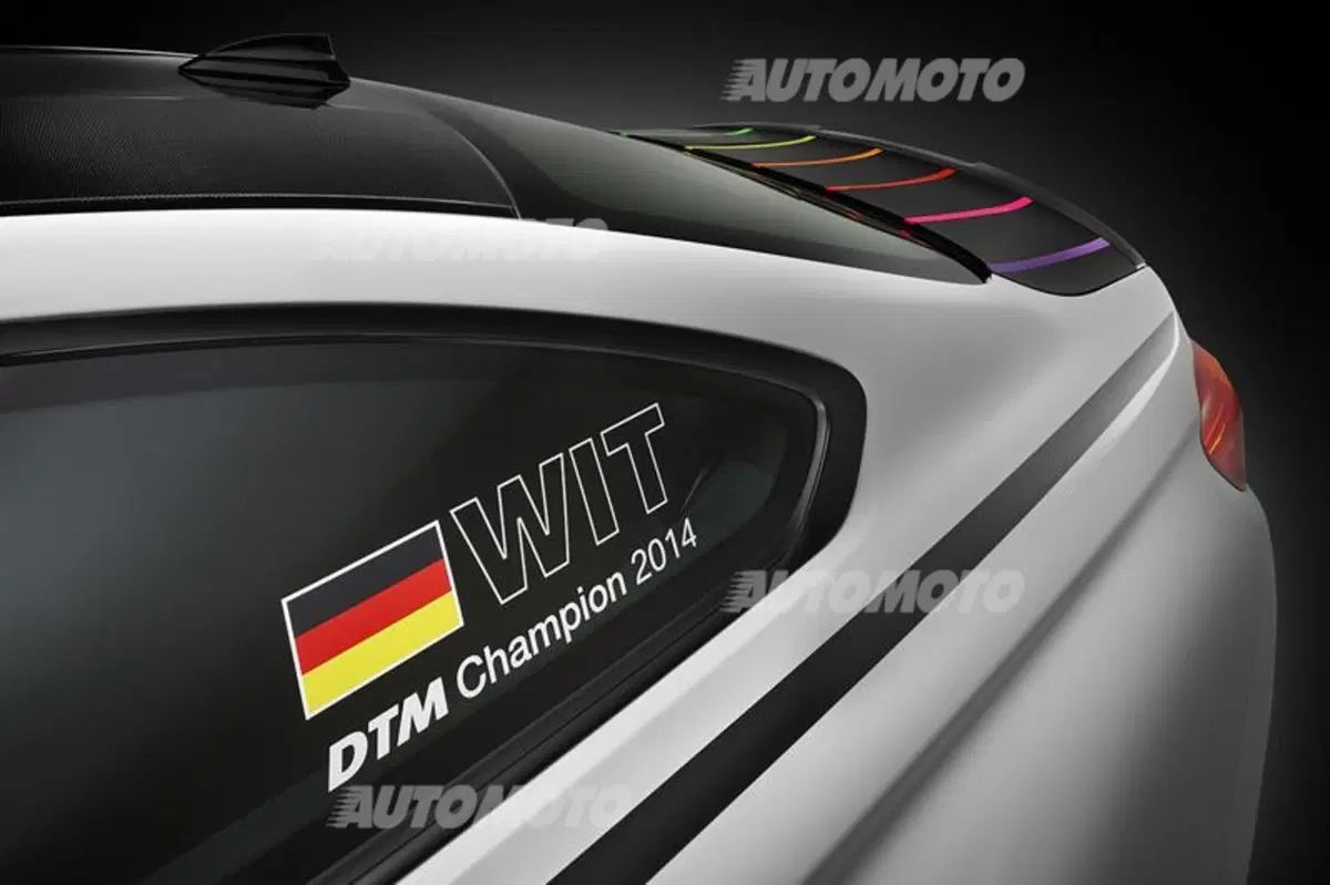 BMW M4 DTM Champion Edition: celebra la vittoria di Wittmann nel Turismo (4)