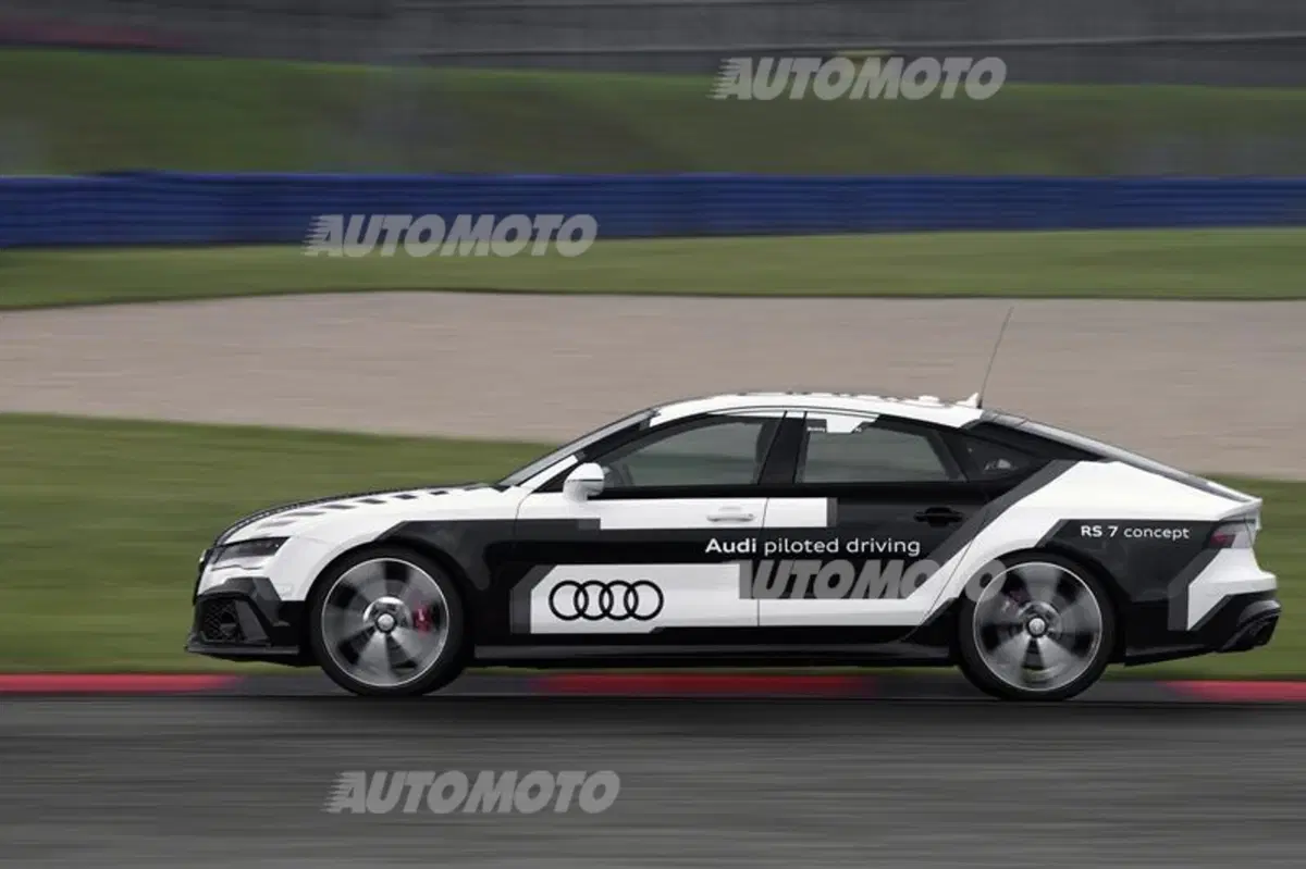 Audi RS7 senza pilota a Hockenheim. È questo il futuro delle corse? (3)