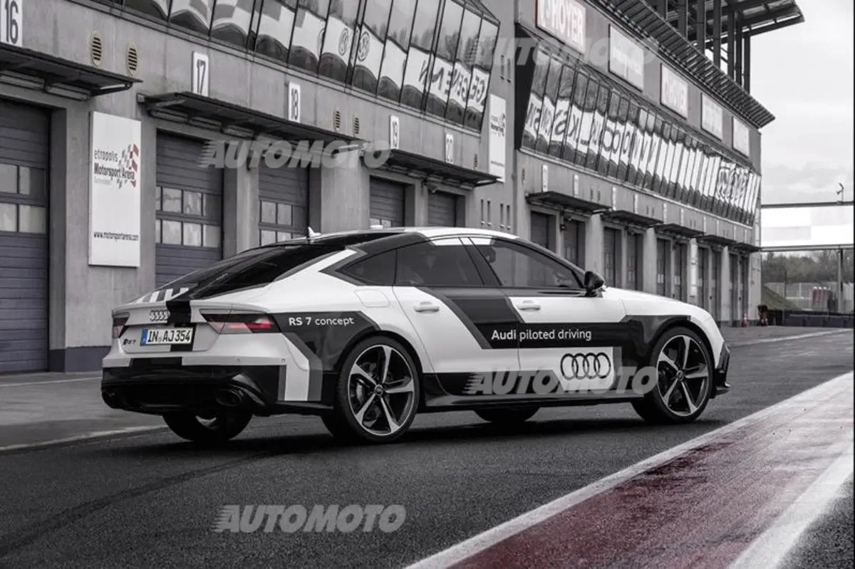Audi RS7 senza pilota a Hockenheim. È questo il futuro delle corse? (5)