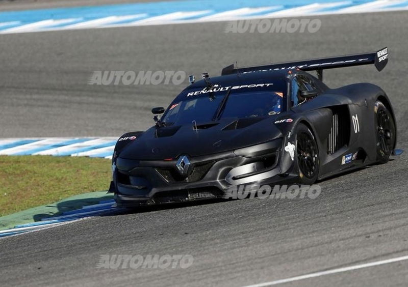 Renault R.S. 01: Prost compie i primi giri in pubblico