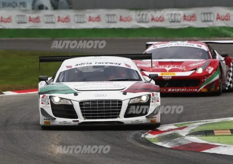 Italiano GT: l'Audi vince ma &egrave; retrocessa. Il titolo alla Ferrari?