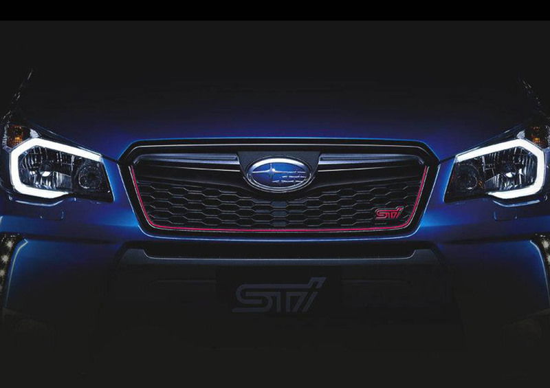 Subaru Forester STi: primo teaser ufficiale