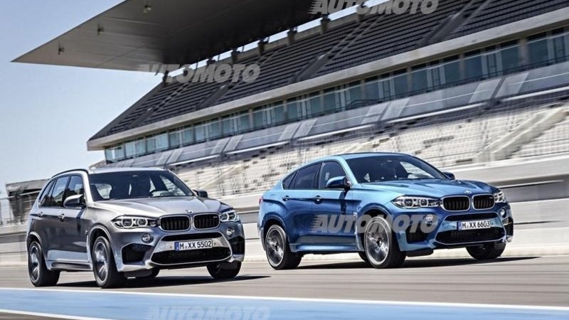 Nuove BMW X5 M e X6 M: eccole senza veli