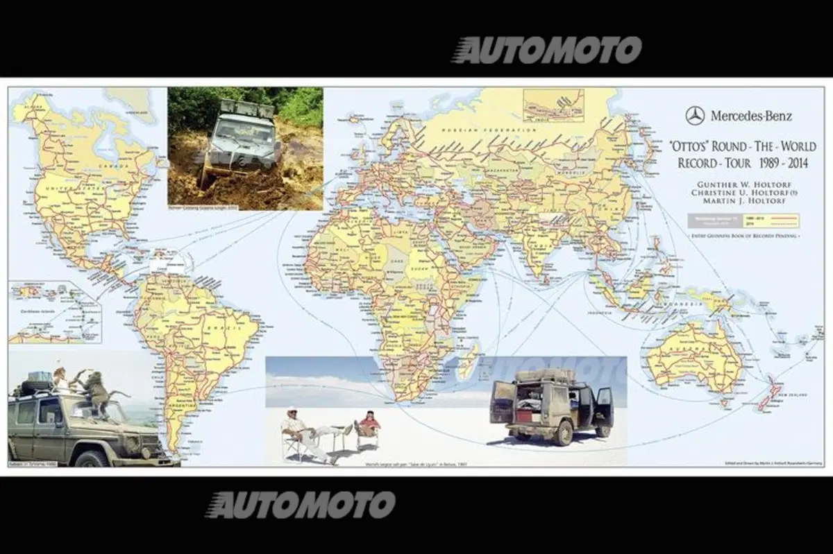 Mercedes Classe G: 900.000 km, 215 Paesi, 24 anni. È il viaggio dei record (29)