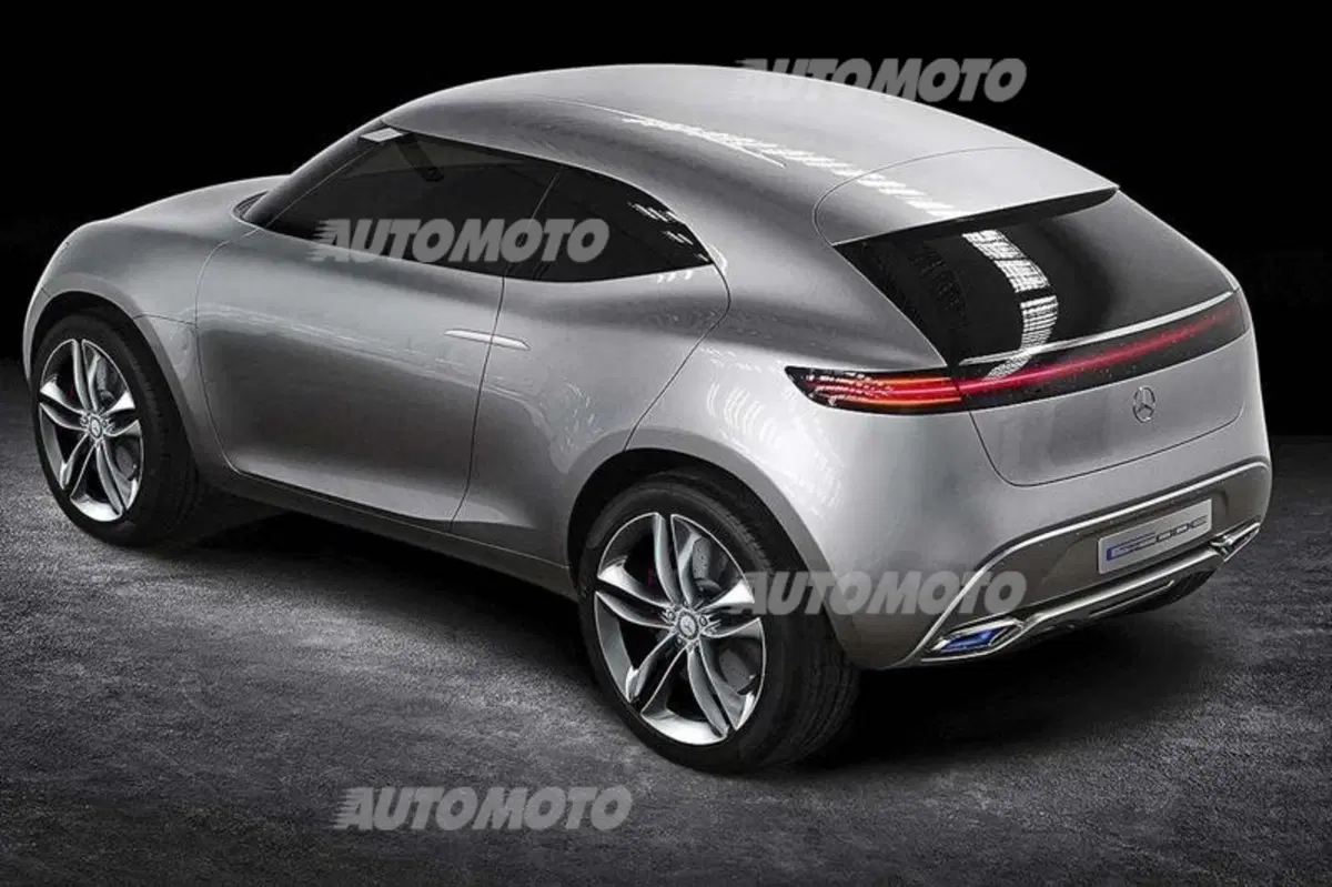 Mercedes-Benz G-Code concept: ibrido a idrogeno (2)