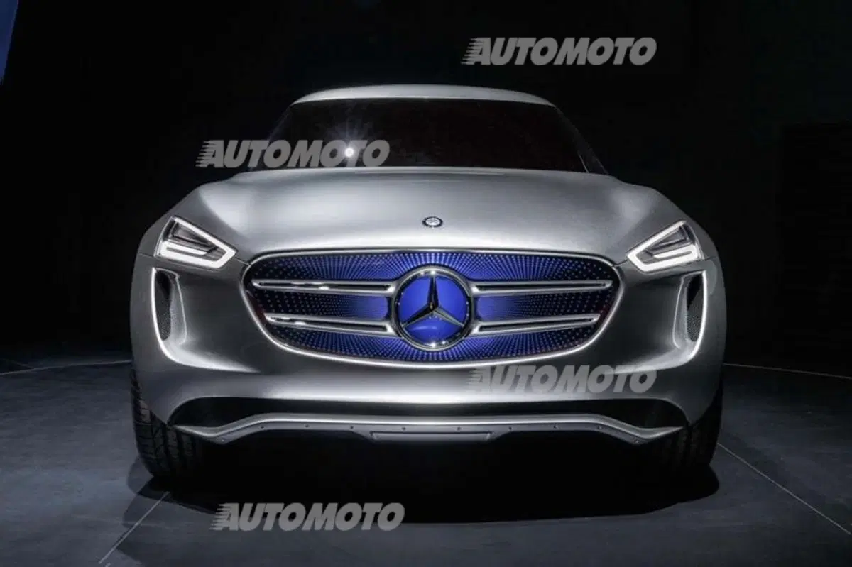 Mercedes-Benz G-Code concept: ibrido a idrogeno (3)