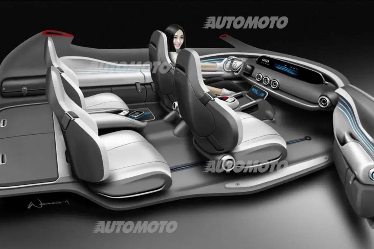 Mercedes-Benz G-Code concept: ibrido a idrogeno (18)
