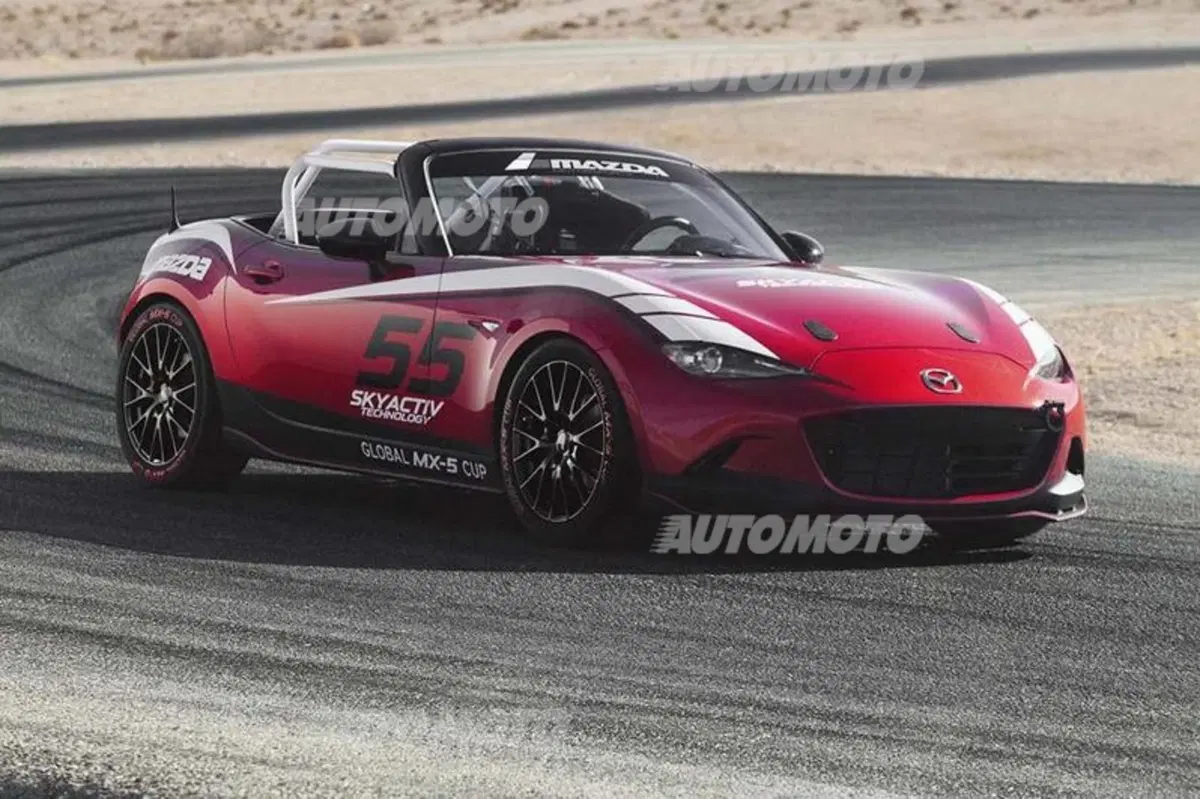 Nuova Mazda MX-5: la versione da corsa fa sul serio. Anche in Europa