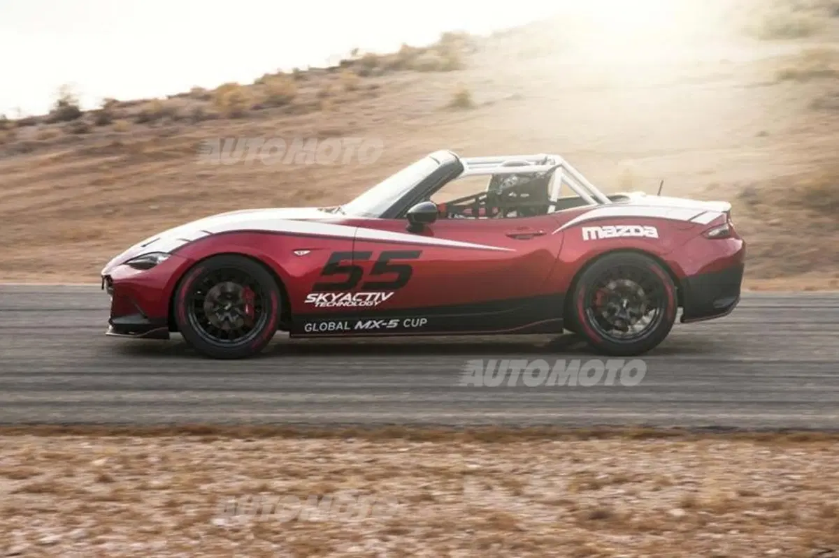 Nuova Mazda MX-5: la versione da corsa fa sul serio. Anche in Europa (5)