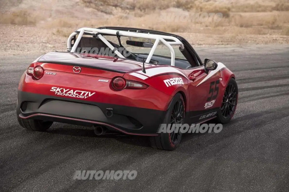 Nuova Mazda MX-5: la versione da corsa fa sul serio. Anche in Europa (6)