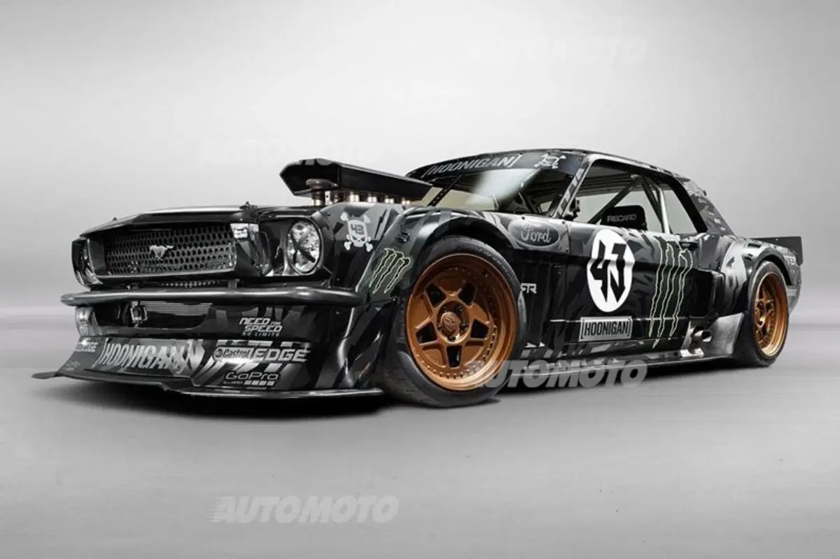 Hoonicorn RTR: una Mustang del '65 da urlo per Ken Block (2)