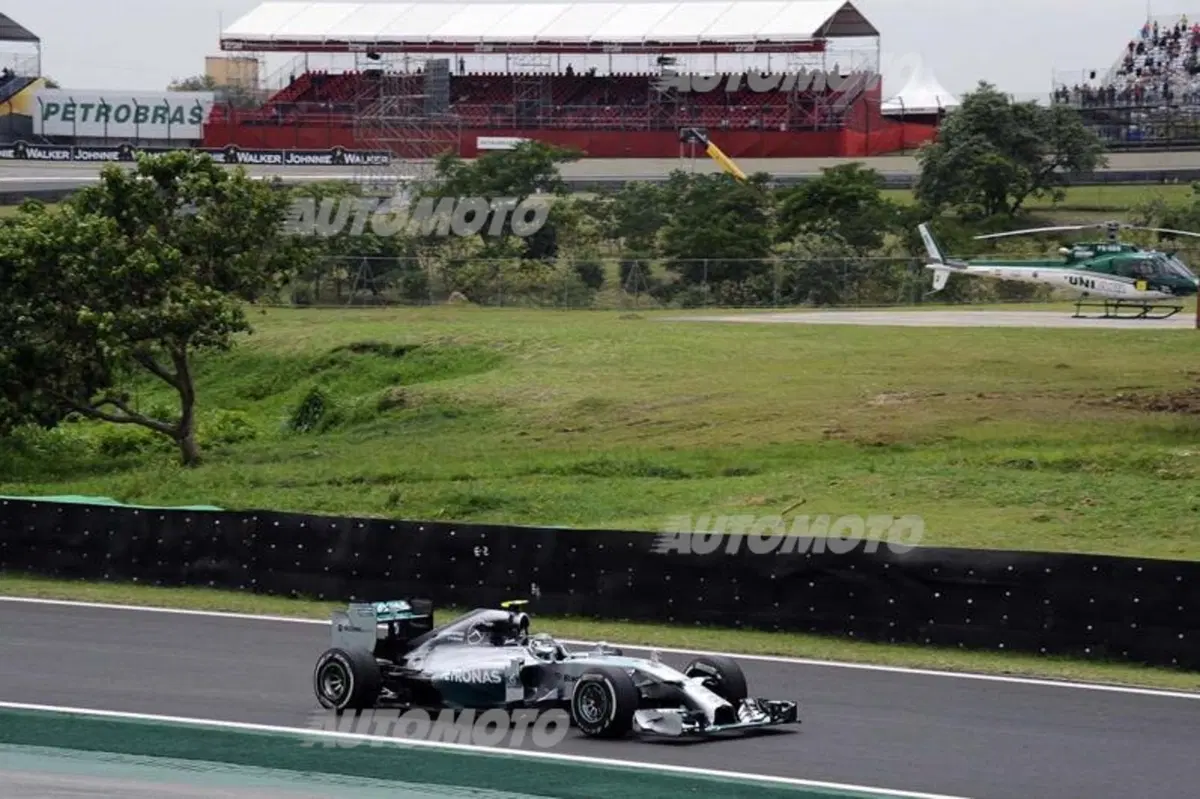 Formula 1 Brasile 2014: Rosberg in testa alle libere del venerdì (2)